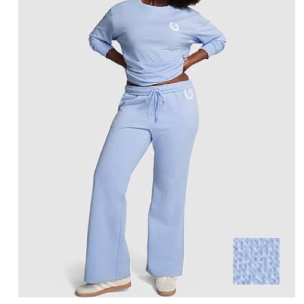 PINK Ivy Fleece Flare Sweatpants